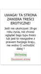Mobile Screenshot of perwersyjne.cichodajki.pl