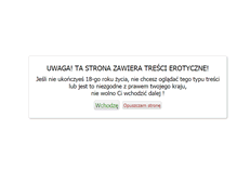 Tablet Screenshot of cichodajki.pl